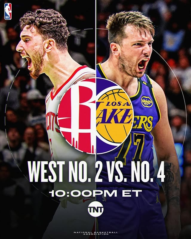 狂野西部焦點大戰(zhàn)！NBA官方發(fā)布火湖大戰(zhàn)海報：申京VS東契奇